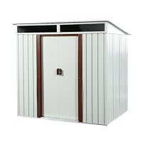 Amazon | 物置 屋外 大型 倉庫 195×150×180cm スチール製 収納庫 大