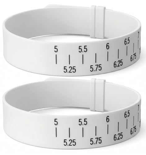 2 Pcs Bracelet Sizer, Wrist Measuring Tool for Bracelet and Ring Sizer