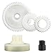 5 Pc Set Power Window Lift Regulator Motor Gear Repair Kit Replacement for Mazda 3 5 6 CX-7 CX-9 RX-8 GJ6A5958XF AutoAndArt