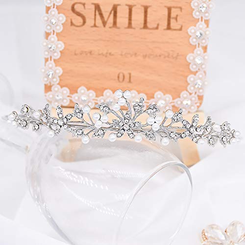 Rhinestone Crystal Tiaras And Crowns Headband For Women Birthday Pageant Wedding Prom Princess Crown (A-006) #TOP2