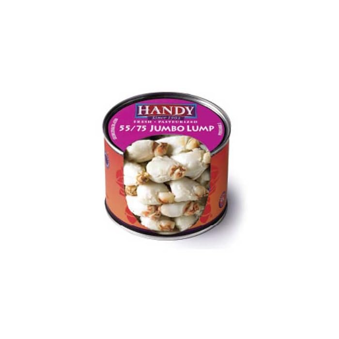 Buy Handy Pelagicus Jumbo Lump Pasteurized Crab Meat, 1 Pound 6 per