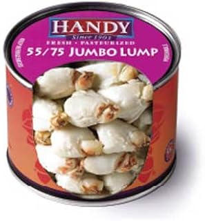 Handy Pelagicus Jumbo Lump Pasteurized Crab Meat, 1 Pound -- 6 per case.