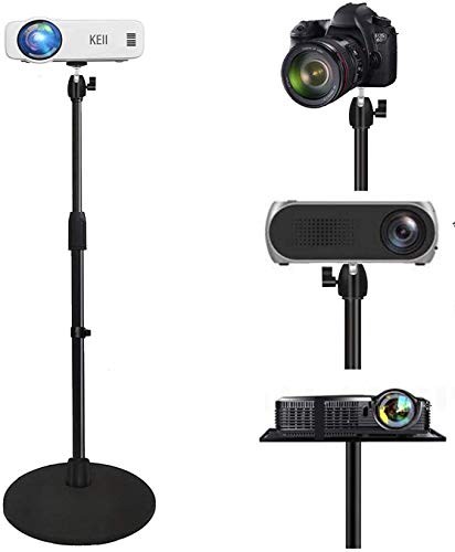 Mini Projector Stand,Height Adjustable 31-62 Inches,Upgraded And Reinforced Chassis,Applicable To Projector Tray Holder,Digital Cameras Camcorders Slrs Camera(Stand Only) #TOP11