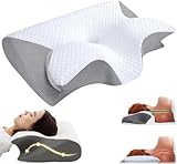 Picture of Imgjsx Neck Haven Pillow Hospitality Collection, Cervical Neck Pillow for Neck Pain Relief, Support Your Head, Neck, Pine, Shoulders, Proper Alignment Ergonomic Pillows