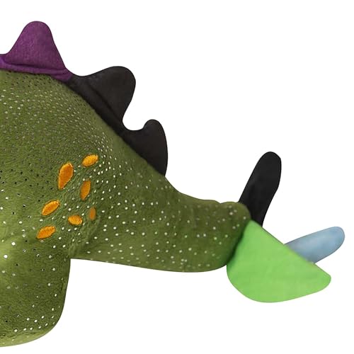 SNUG AROOZ Drowsy The Green Dragon - Plush Dog Toy, Squeaks & Crinkles, Pet Multi-Sensory Play, Recycled Material, 4x12 Soft-Cuddly Magical Companion by SNUG AROOZ - Image 7