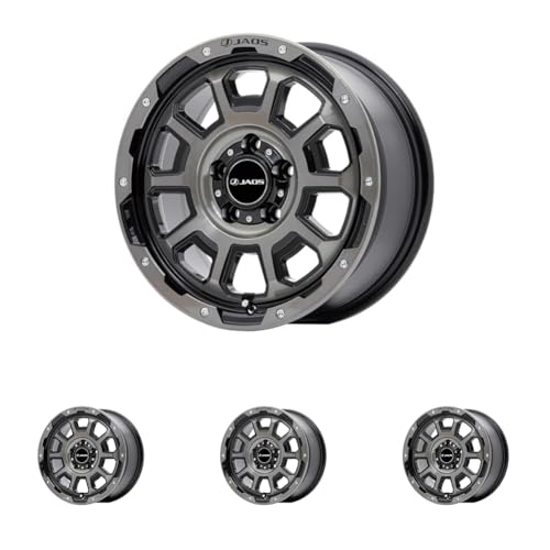 �W���I�X(Jaos) ADAMAS BL5 16x7.0J+30 5H114.3 �X���[�N�|���b�V���u���b�N B900671SPB (× 4)