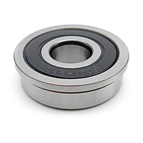 MOCHU F6201 F6201RS F6201-2RS 12x32x10 ABEC-1 MOCHU Flange Bearing Deep Groove Ball Bearing Sealed Ball Bearings