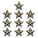 HUIFACAI Fashion Men Retro Star Brooch Pins Collar Suit Stick Breastpin Pin Brooch Gift Icon Badge Lapel Pin For Coat Caps, Antique Bronze Plated