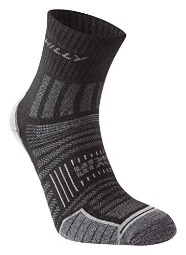 Chaussette running mixte Twin Skin Anklet Hilly Clothing pour course à pied