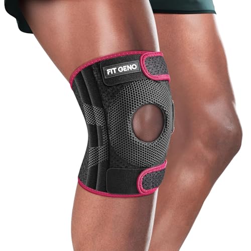 Fit Geno KneeXpert Knee Brace with Side Stabilizers - Adjustable