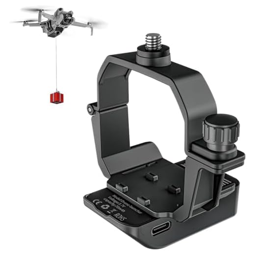 Mini 4 Pro Airdrop System, Quick Release Payload Delivery Transport Device Wedding Drone Fishing Bait Search & Rescue for DJI Mini 4 Pro Drone Accessories