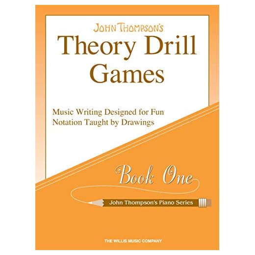 Theory Drill Games Set 1: Early Elementary Level (John Thompson's Piano Series)