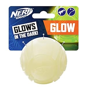 Nerfdogtennisballblasterdogtoywhite25inchglowreloadball Urban Country Home Decor Nerf dog tennis ball blaster dog toy white 25 inch glow reload ball urban country home decor