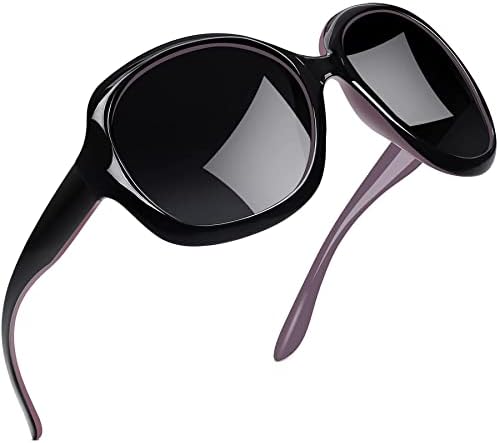Joopin Oversized Sunglasses for Women Fashion Large Frame Designer Sun Glasses Polarised UV Protection Big Sunnies Ladies
