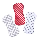 LRXIYODE 3 pezzi Asciugamani Burp in Cotone Naturale per Ragazzo Ragazza Morbidi e Resistenti Assorbenti per Saliva e Sudore per Asilo e Uso Quotidiano immagine
