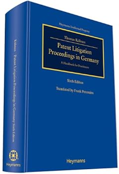 Hardcover Patent Litigation Proceedings in Germany Book