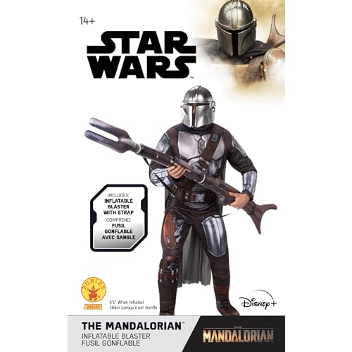 Rubies - Costume Gonfiabile Ufficiale Disney Star Wars, The Mandalorian Blaster - 4