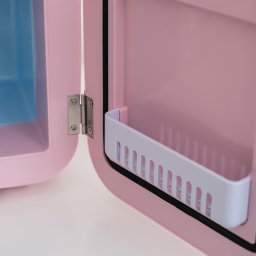 Miniatura 6 de Flamingueo Nevera Pequeña - Mini Nevera 4l, Nevera Cosmeticos, 12v 220v, Mini Neveras Para Habitacion, Nevera Skincare