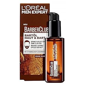 L’Oréal Men Expert Baardolie met cederhoutolie voor de dagelijkse baardverzorging, Barber Club, 1 x 30 ml
