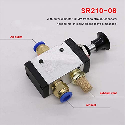 Vanne pneumatique 4R210-08 pour stopper les fuites de pression - 4