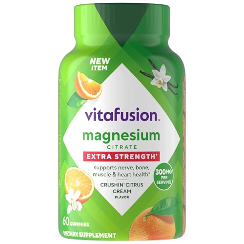 Vitafusion Magnesium Citrate Gummies | 165mg | 60 Gummy Vitamins