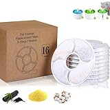 Filtros de repuesto para fuentes para gatos: asegúrese de que el agua potable de su gato sea fresca, limpia y segura. Te ayudamos a cuidar la salud de tu gato. Sin embargo, estos filtros están hechos de carbón activado, resina y malla de algodón de alta calidad. El agua está profundamente purificada y es más segura, y el gato solo dispone de agua dulce.
