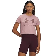 Under Armour Womens Rival Logo Short Sleeve Athletic T-Shirt