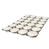Tabletts 24 Gläschen Muffin 50 G. 33,6X50,4 Cm Papier - 100 Un.