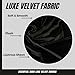 Essential Aura Premium Luxe Velvet Soft Silk Lining Durag/for Men & Women/for Long- Lasting Waves & Styles/Long Straps (Black)