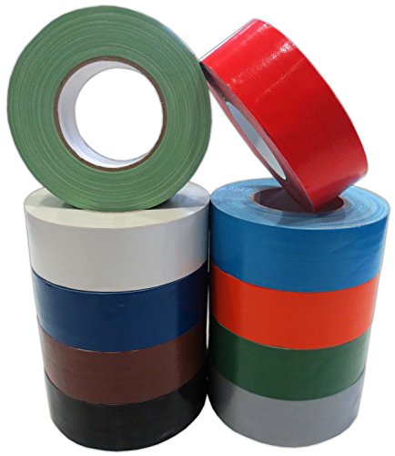 Professional Industrial Gaffa Tape Pro 50mm x 50m Yellow - Image 3