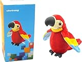 Talking Parrot No Matter What You Say Will Repeat What You Say Funny Learning Good Helper Bring You Happiness!Parrot Toys! Speaking Parrot.Multifunctional Electric Plush Parrot Speaking.Talking Bird