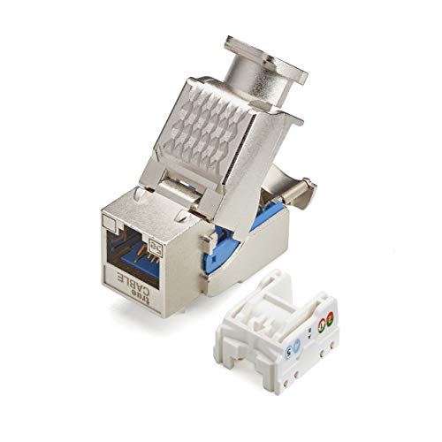 Get Popular Offer trueCABLE Cat5e Toolless Keystone Jack, Shielded (STP), UL Listed, ETL Verified, ANSI/TIA Certified, Modular RJ45 Female, 12 Pack 40% Off Discount trueCABLE Cat5e Toolless Keystone Jack, Shielded (STP), UL Listed, ETL Verified, ANSI/TIA Certified, Modular RJ45 Female, 12 Pack