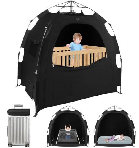 Blackout Tent for Pack N Play Baby Sleep Pod
