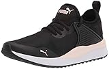 PUMA womens Pacer Next Cage Sneaker, Puma Black-pink Dogwood, 7.5 US