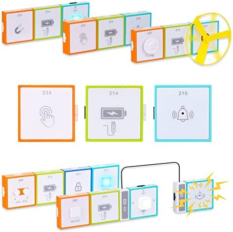Instructional Studying Science Toys Constructing Blocks Stem Package for Children Logic Considering Coaching Studying Electronics and Programming Contains 16 STEM modules, 20 AB Scene Picture Albums Ages 8-12 2 41OUNzcAJaL. AC