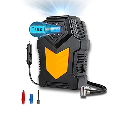 Aoryoa 12V DC Portable Air Compressor Tire Inflator Pump