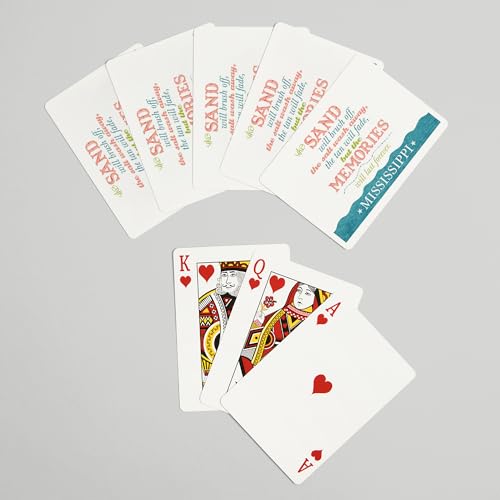 Juego de Cartas Lantern Press Mississippi Poker Size miniatura 7