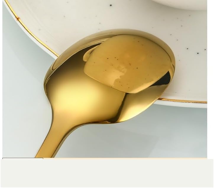 Silverware Flatware Set, 4/16/24/32/40/48pcs Stainless Steel Square Handle Cutlery Set Mirror Matte Steak Knife Fork Spoon(Rainbow,30 Pieces for 6)