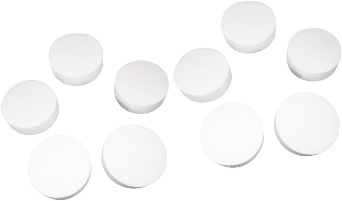 DIY Foam Circle Craft Set for Boys and Girls, 5 Piece White