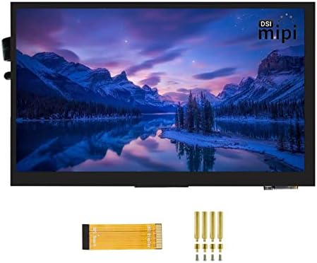 waveshare 5 inch Touchscreen Monitor for Raspberry Pi DSI LCD Screen 800×480 Display for Raspberry Pi 4B 3B+ 3A+ 3B 2B B+ A+ CM3/3+ Compatible with Raspbian Ubuntu Kali WIN10 IoT RetroPie