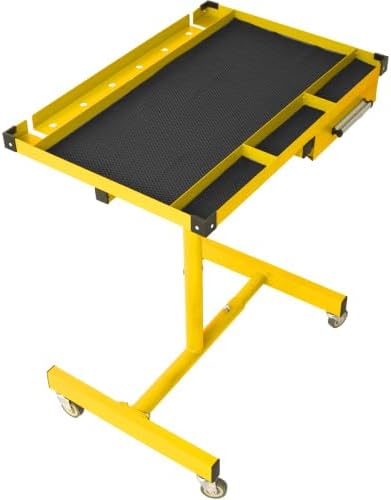 Adjustable Work Table with Drawer