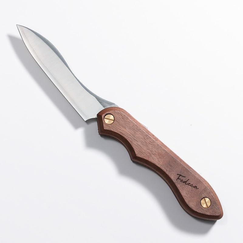 Amazon.co.jp: FEDECA 000881 (ウォルナット)折畳式料理ナイフ