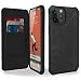 Produktbild Urban Armor Gear Metropolis Folio Hülle Apple iPhone 12 Pro Max (6,7"" Zoll) Lederhülle - [Wireless Charging (Qi) kompatibel, Klapphülle mit Standfunktion & Kartenfächern] Leder ARMR schwarz