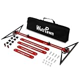 Stair Tread Template Tool,Stair Tools for Stair Measuring Tool Stair Gauge Jig for Steps Measuring & Scribe, Stairs Template Tool