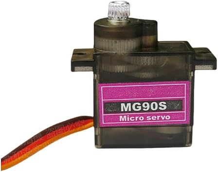 MG90S Micro Servo Kit - Metal Gear Mini Servos for RC Models, DIY Robotics, Arduino Projects (0-180°) (20)