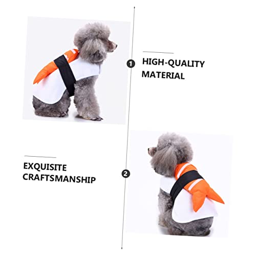 Disfraz Halloween para Perro BESPORTBLE S Naranja miniatura 4