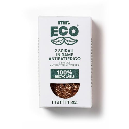 Mr.Eco Martinispa - Estropajo de cobre antibacteriano - 40 g
