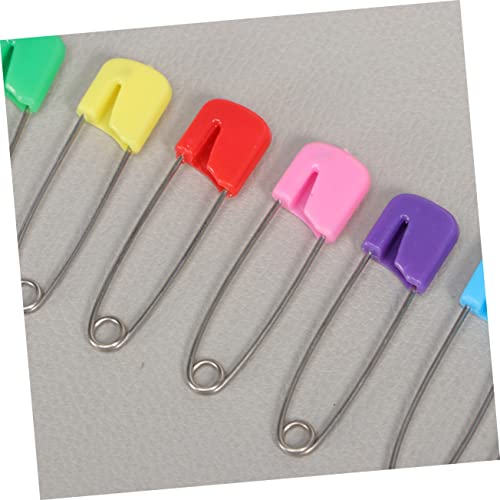 Miniatura 8 de Toyandona Imperdibles Para Bebés Seguros De Acero Pequeñas, 100 Unidades, Cabezales Plásticos Bloqueo, Coloridos, Para Pañales Y Lactancia, Uso Infantil Diario, Accesorio Esencial Ñiño