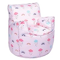 Ready Steady Bed Kids Toddler Armchair | Comfy Children Furniture | Soft Child Safe Seat Playroom Sofa | Ergonomically Designed Bean Bag Chair