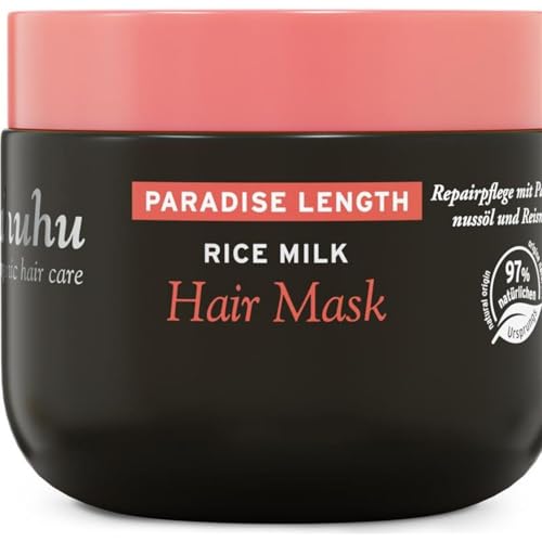 ahuhu PARADISE LENGTH Rice Milk Hair Mask (150ml) – Haarkur Für Trockenes Haar, Aufbauende Haarmaske Für Geschädigtes Haar, Intensive Haarpflege Damen, Nährende Hair Mask Für Glänzendes Haar